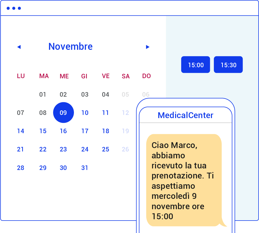 Gestione prenotazioni prenomemoria